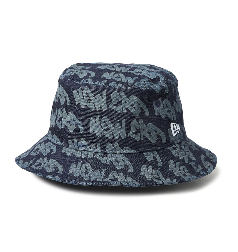 大きいサイズ メンズ NEW ERA (ニューエラ) BUCKET01 LASER BURNOUT DENIMハット
                        
