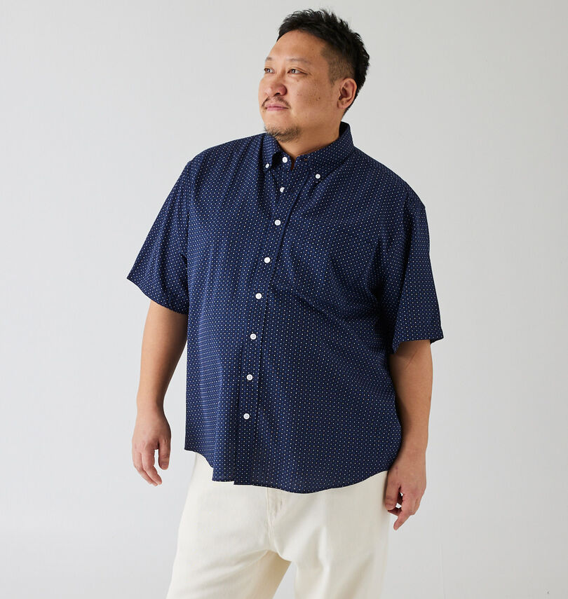 大きいサイズ メンズ Mc.S.P (エムシーエスピー) 刺し子チェックB.D半袖シャツ
身長:172cm/バスト:110cm/着用サイズ:3L
