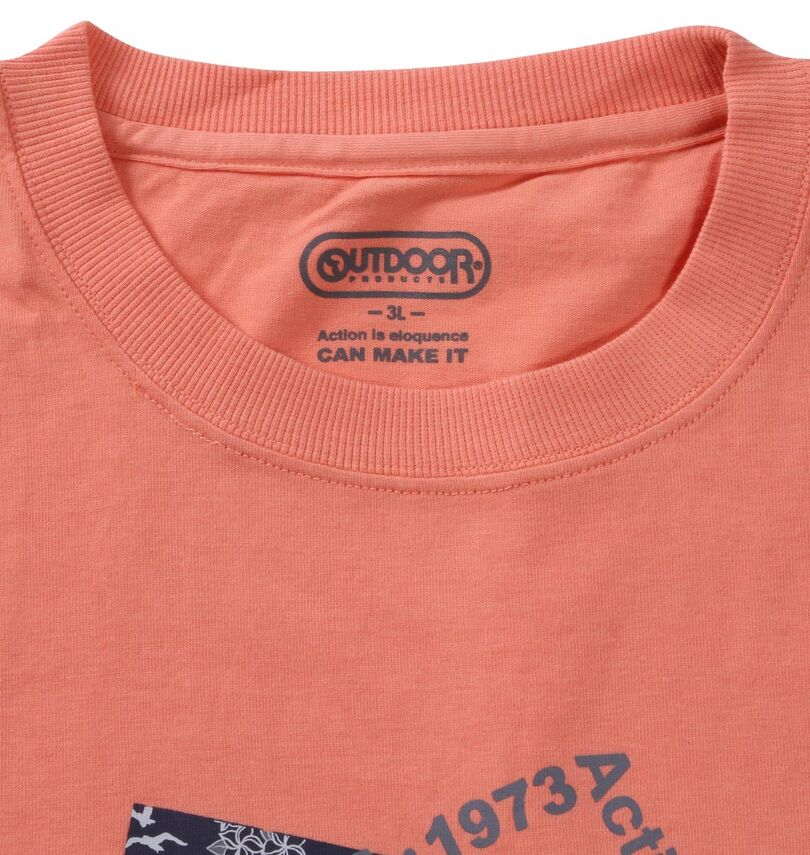 大きいサイズ メンズ OUTDOOR PRODUCTS (アウトドア プロダクツ) 天竺半袖Tシャツ
                        