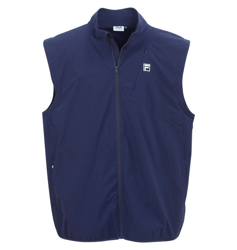 大きいサイズ メンズ FILA GOLF (フィラゴルフ) ブルゾン
袖なしフロント