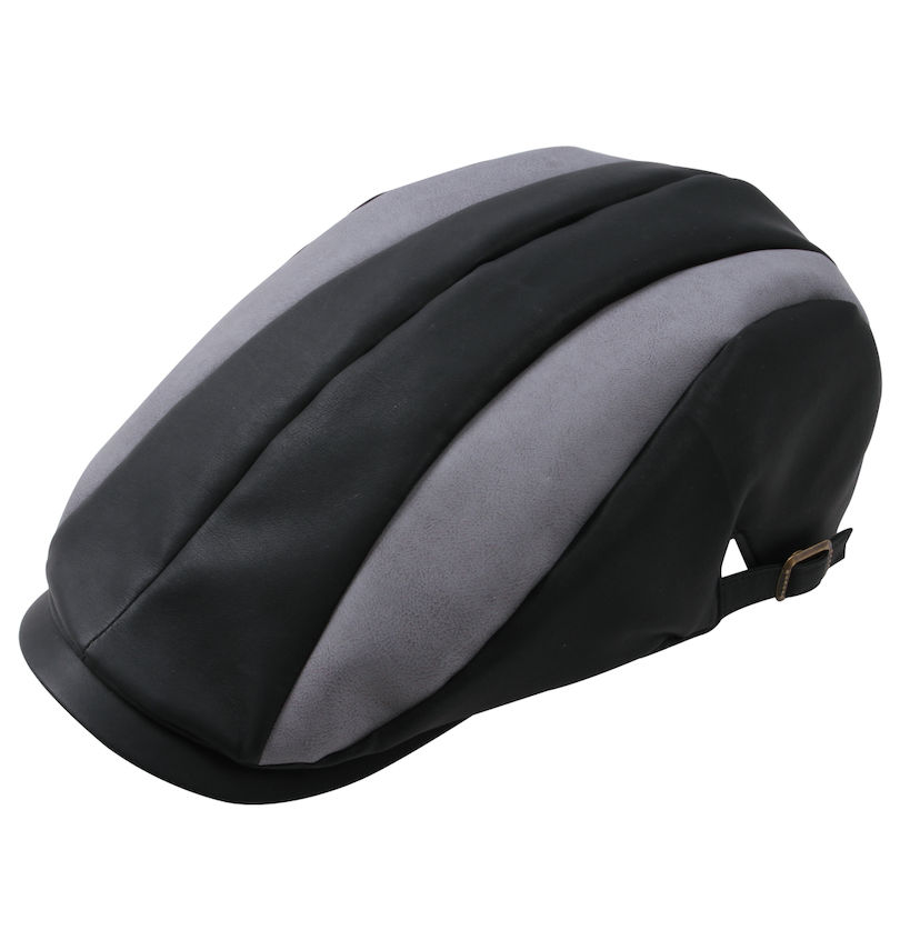 大きいサイズ メンズ So and so (ソーアンドソー) 合皮切替ハンチング
                        