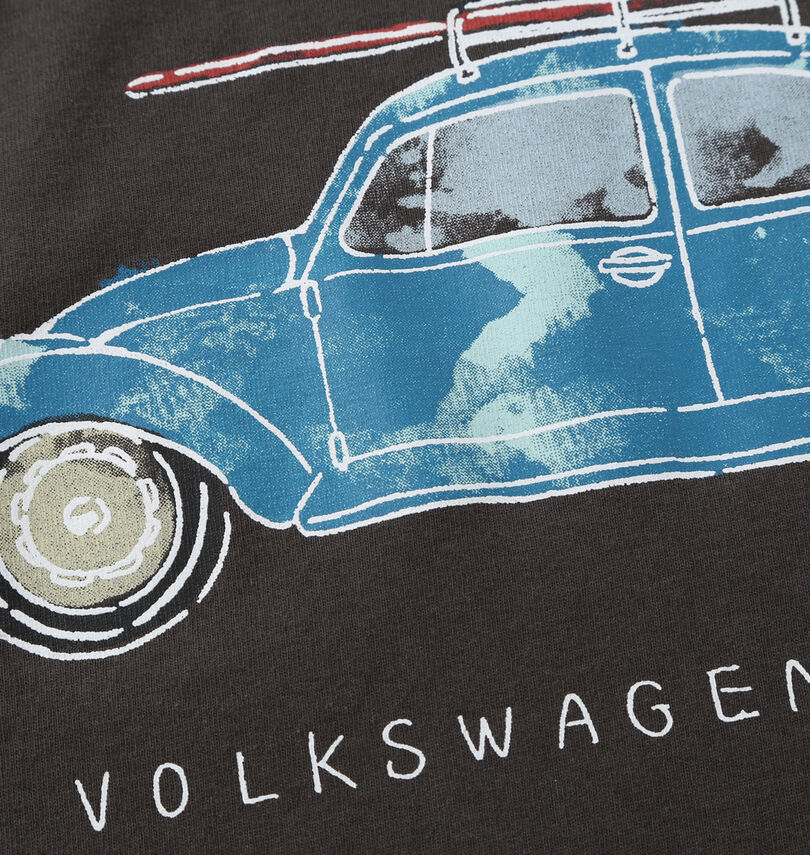 大きいサイズ メンズ VOLKSWAGEN (フォルクスワーゲン) 天竺半袖Tシャツ
                        プリント