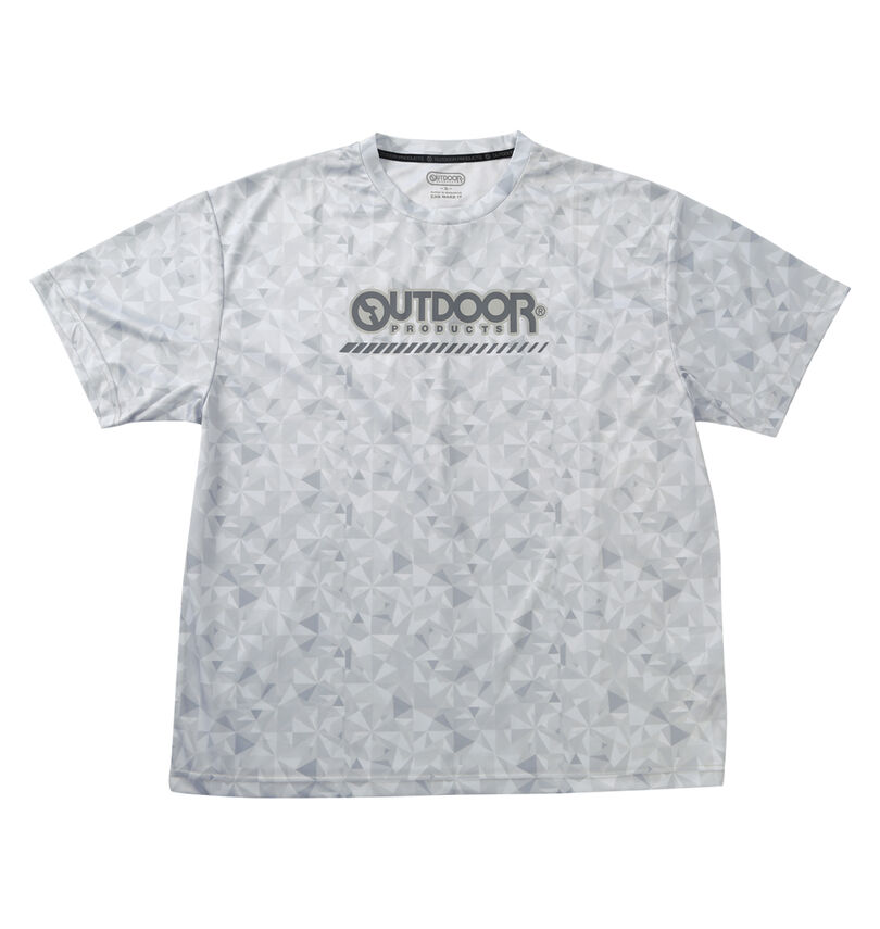 大きいサイズ メンズ OUTDOOR PRODUCTS (アウトドア プロダクツ) DRYメッシュ総柄半袖Tシャツ
                        