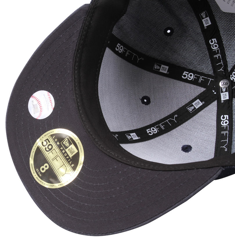 大きいサイズ メンズ NEW ERA (ニューエラ) LP 59FIFTY®ニューヨーク・ヤンキースDENIM SUEDE 2TONEキャップ
                        