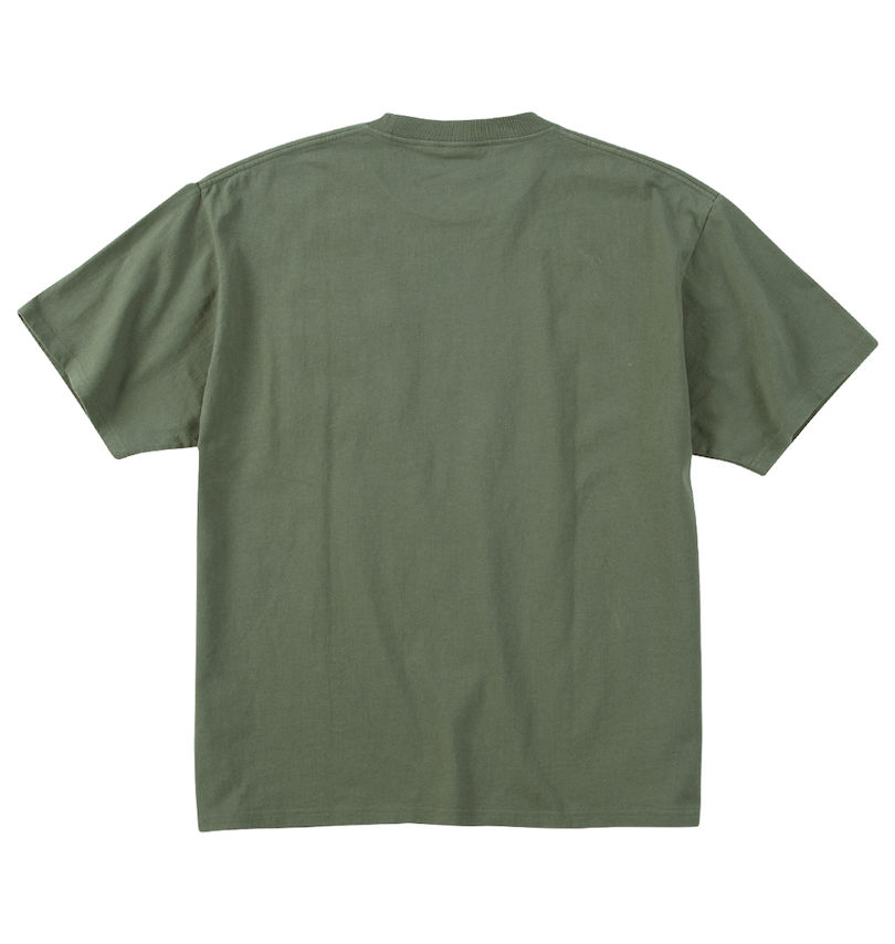 大きいサイズ メンズ Goodwear (グッドウェア) USAコットンポケット付半袖Tシャツ
                        バックスタイル