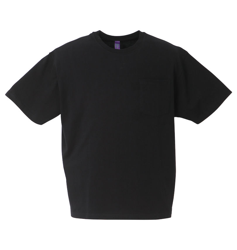 大きいサイズ メンズ F.P.O EVANGELION (エフピーオー エヴァンゲリオン) ポケット付半袖Tシャツ フロントスタイル
