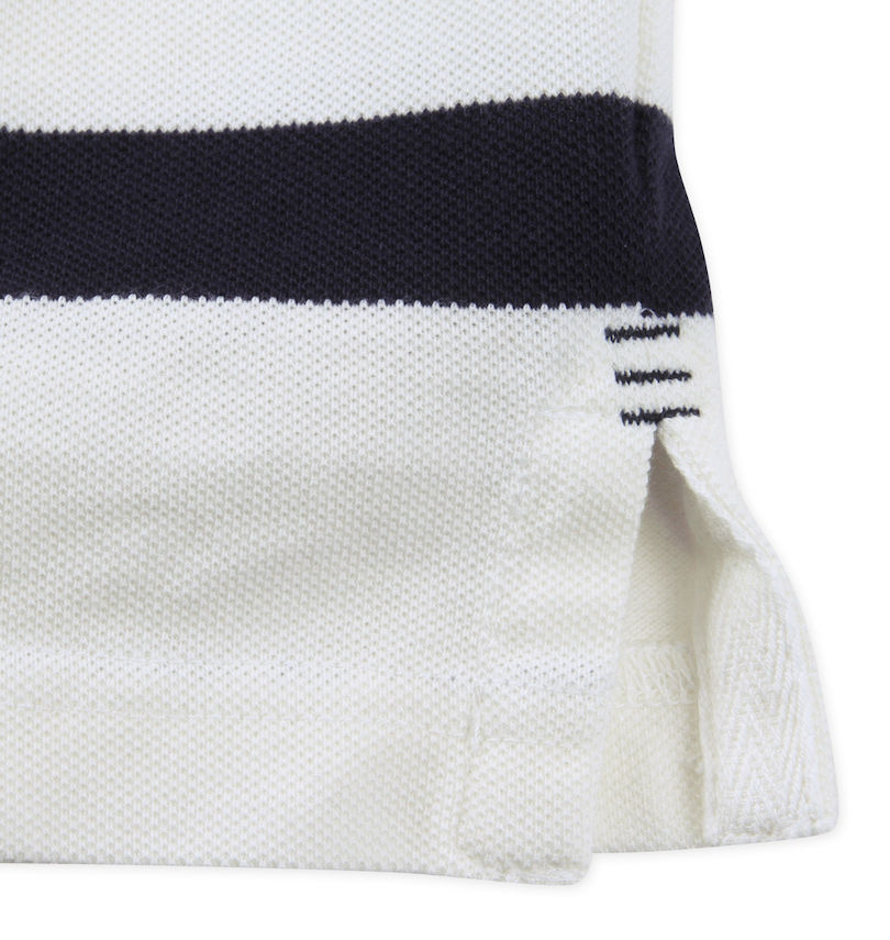 大きいサイズ メンズ canterbury (カンタベリー) ラガー半袖ポロシャツ
                        サイドスリット