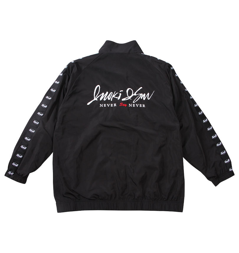 大きいサイズ メンズ INOKI ISM×SOUL (イノキイズム) アントニオ猪木ウインドブレーカージャケット
                        バックスタイル