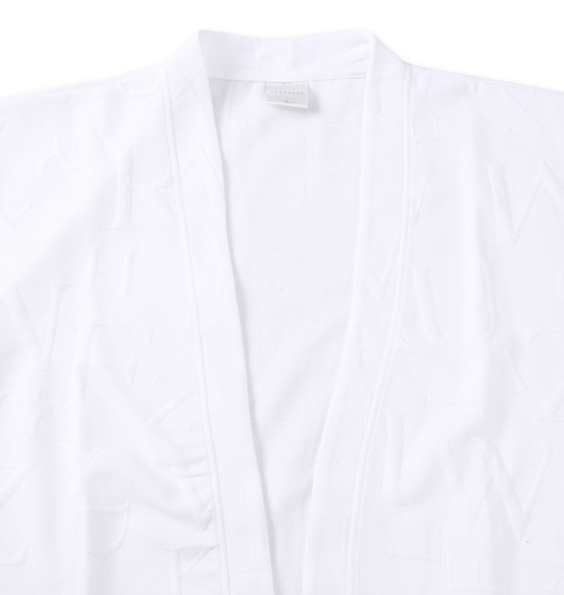 大きいサイズ メンズ BEAUMERE (ボウメール) 膨れジャガード長袖カーディガン+半袖Tシャツ 