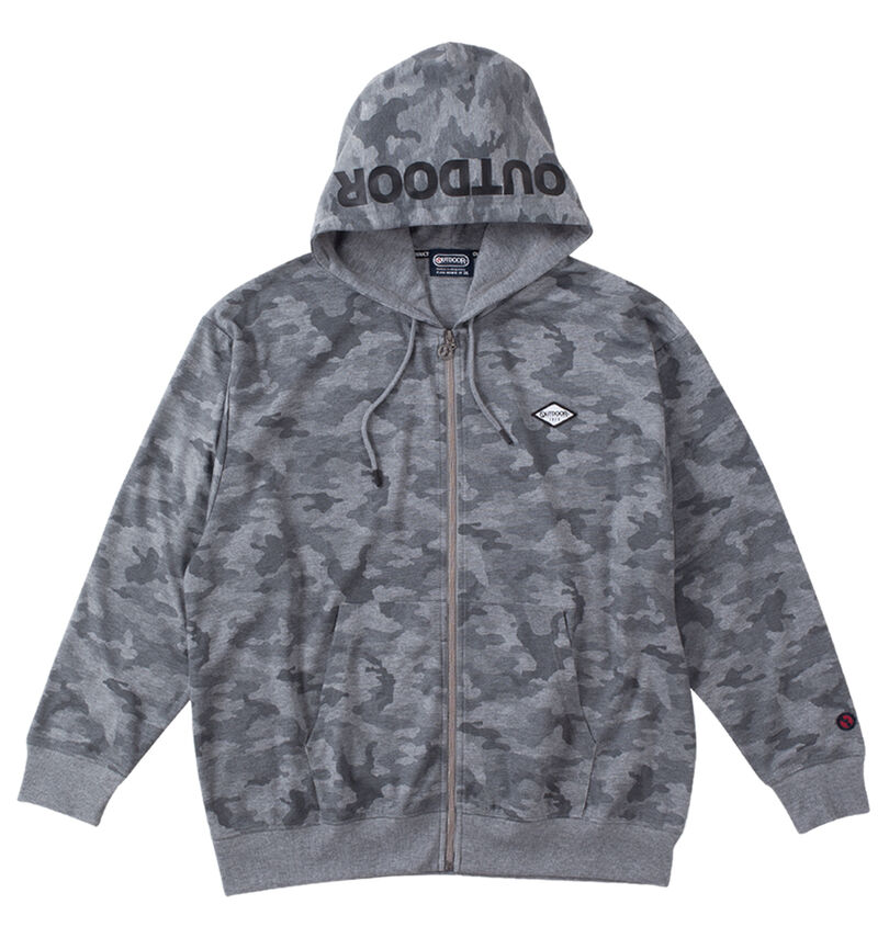 大きいサイズ メンズ OUTDOOR PRODUCTS (アウトドア プロダクツ) ダンボールフルジップパーカー
                        