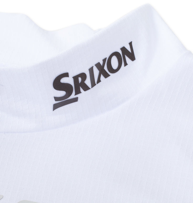 大きいサイズ メンズ SRIXON (スリクソン) 【松山プロ・星野プロ共同開発】ロゴデザインモックネック半袖シャツ モックネック