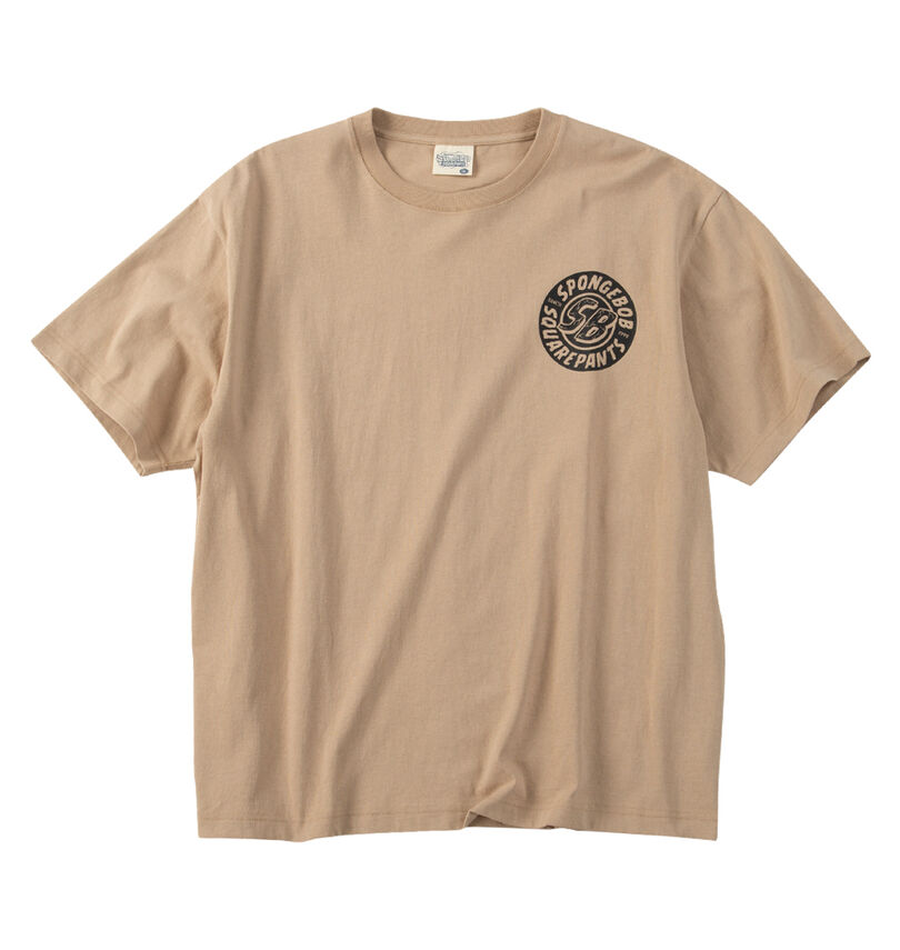 大きいサイズ メンズ SPONGEBOB (スポンジ・ボブ) 天竺プリント半袖Tシャツ
                        