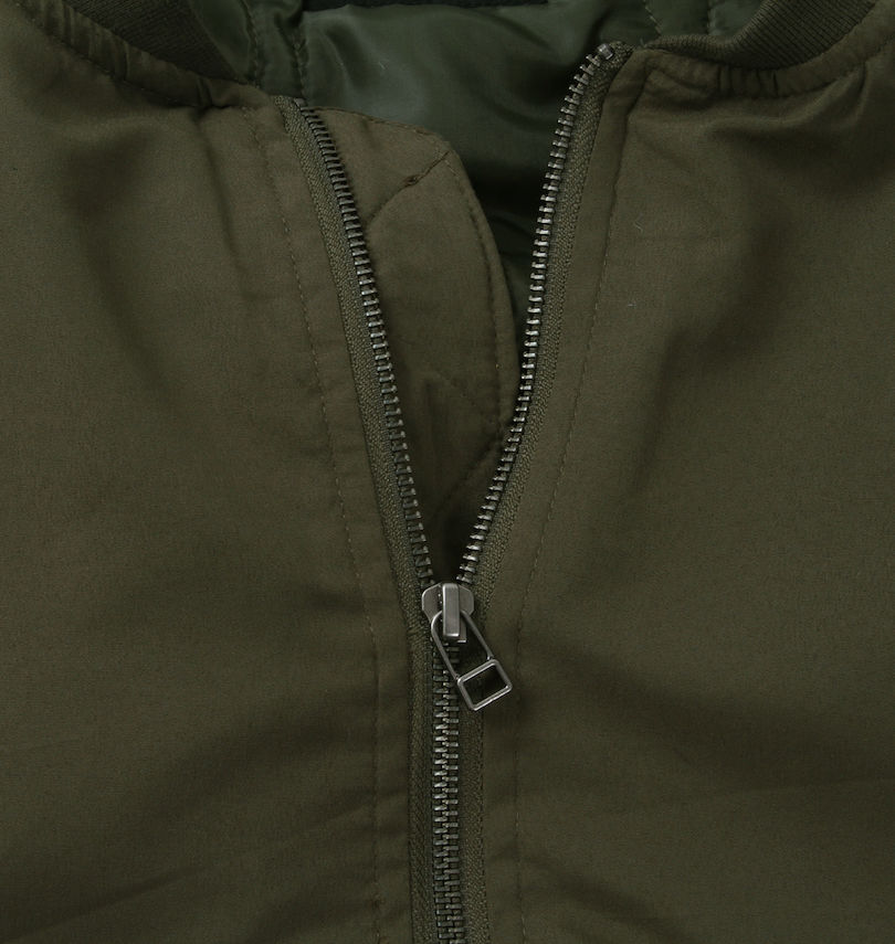 大きいサイズ メンズ Mc.S.P (エムシーエスピー) ポリピーチ薄中綿MA-1ジャケット 