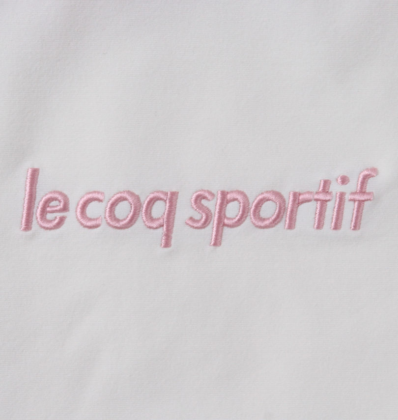 大きいサイズ メンズ LE COQ SPORTIF (ルコックスポルティフ) ヘランカSUNSCREEN鹿の子切替半袖ポロシャツ 刺繍