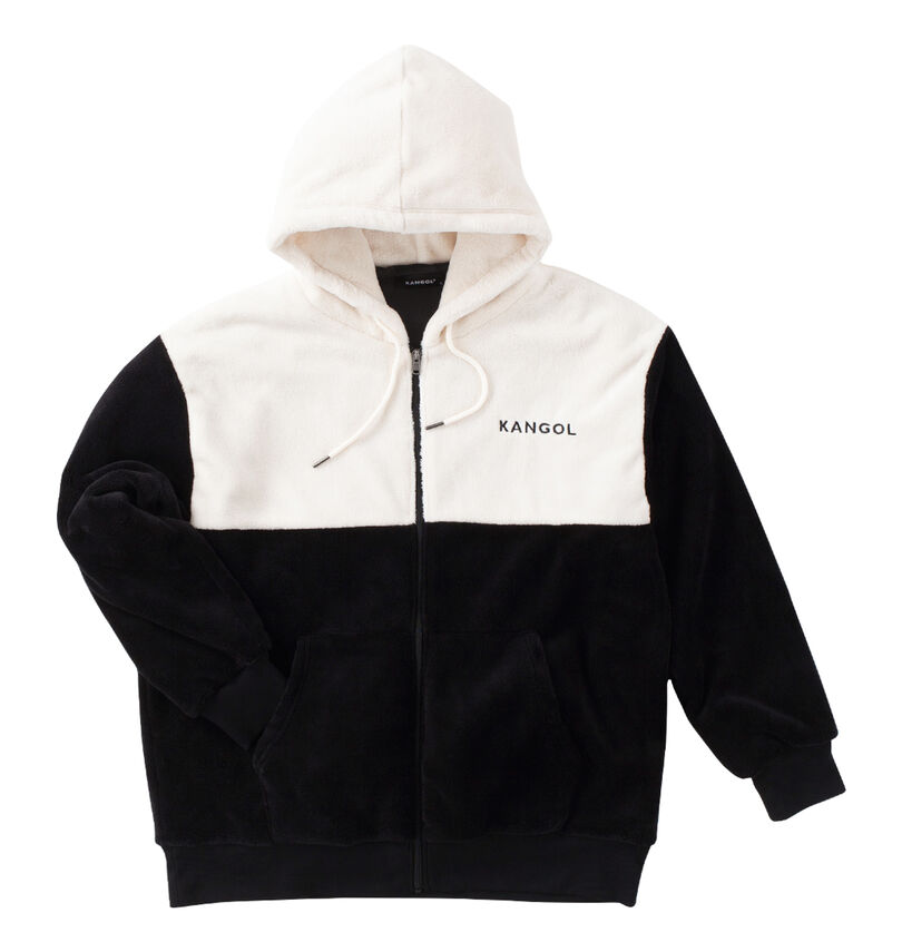 大きいサイズ メンズ KANGOL (カンゴール) シルキーフリースジャケット
                        