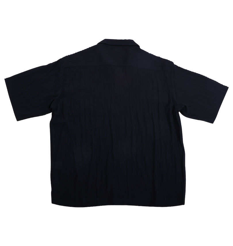 大きいサイズ メンズ Louis Chavlon (ルイシャブロン) オープンカラー半袖シャツ バックスタイル