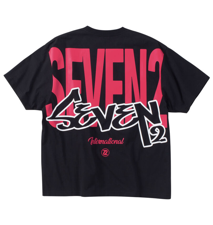 大きいサイズ メンズ SEVEN2 (セブンツー) 天竺半袖Tシャツ
                        バックスタイル