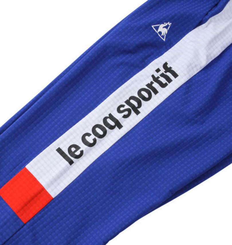 大きいサイズ メンズ LE COQ SPORTIF (ルコックスポルティフ) グリッドクロスロングパンツ
                        サイドプリント