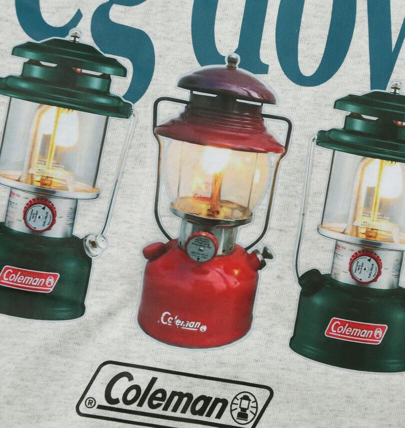 大きいサイズ メンズ Coleman (コールマン) ポケット付半袖Tシャツ
                        バックプリント