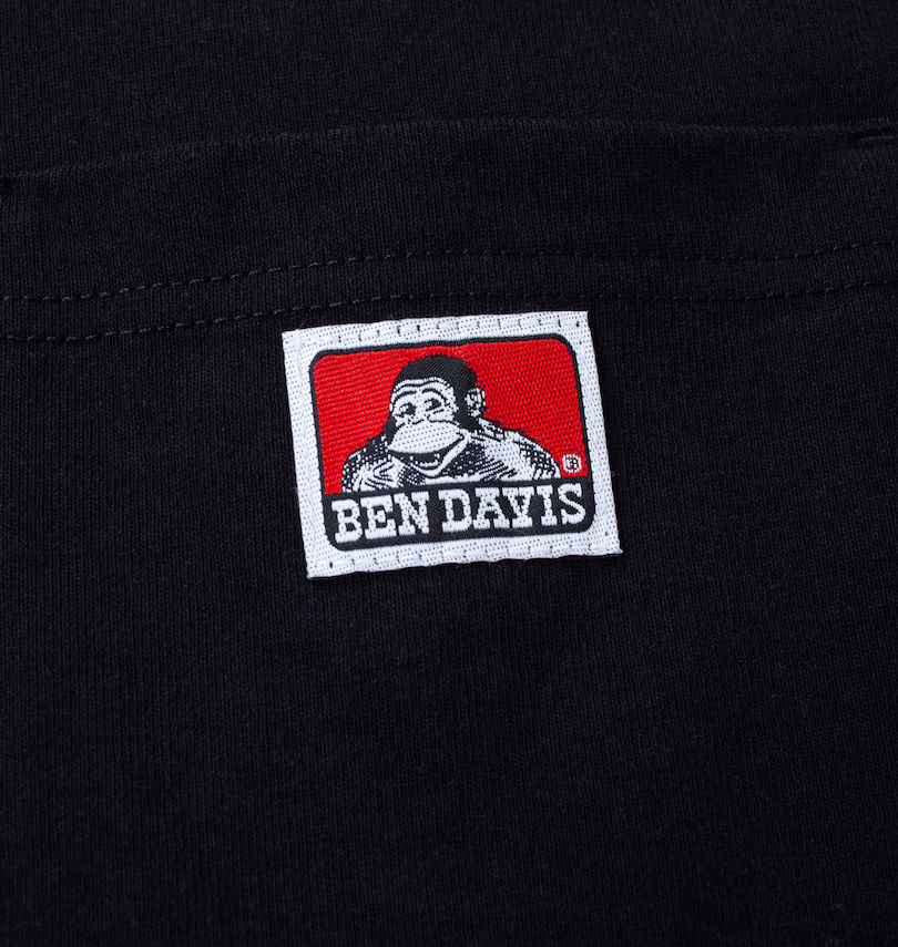 大きいサイズ メンズ BEN DAVIS (ベン デイビス) ピスポケット付長袖Tシャツ
                        ポケット