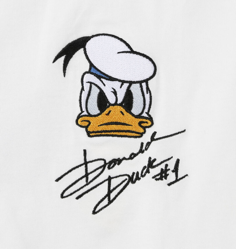 大きいサイズ メンズ FLAGSTAFF×DISNEY (フラッグスタッフ) DONALD DUCK半袖Tシャツ
刺繍