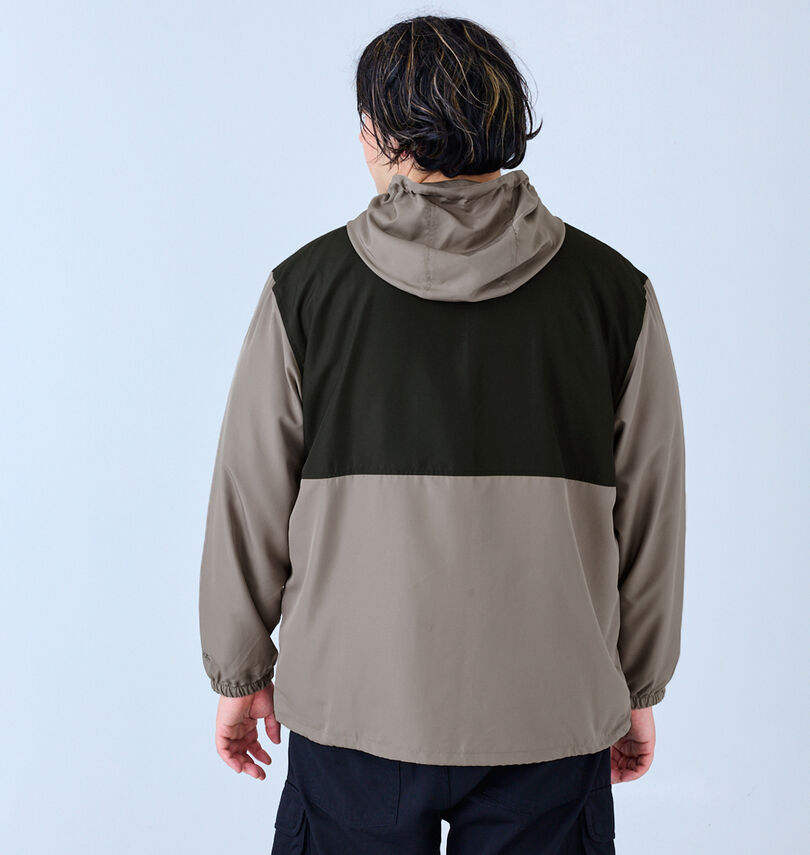 大きいサイズ メンズ OUTDOOR PRODUCTS (アウトドア プロダクツ) フルダルタフタ裏メッシュウインドブレーカー
                        