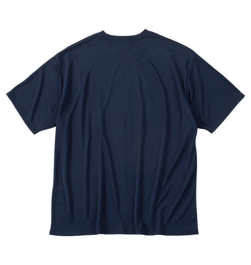 大きいサイズ メンズ 豊天 (ブーデン) 食べてるのにお腹すいた美豚DRYハニカムメッシュ半袖Tシャツ
                        バックスタイル