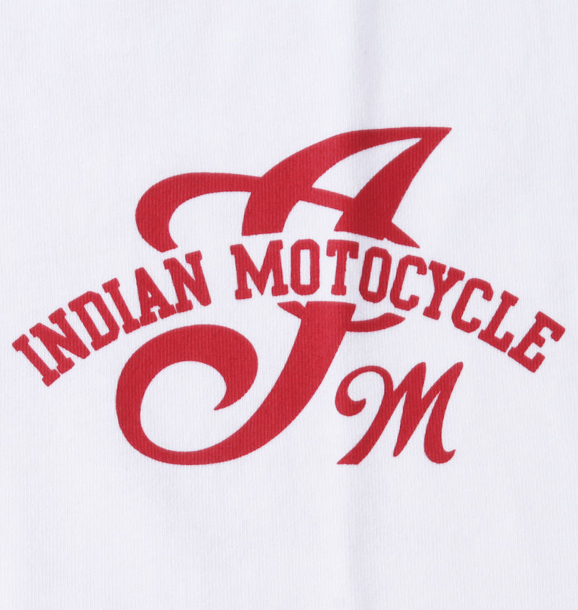 大きいサイズ メンズ INDIAN MOTOCYCLE (インディアンモトサイクル) 天竺プリント半袖Tシャツ
                        胸プリント