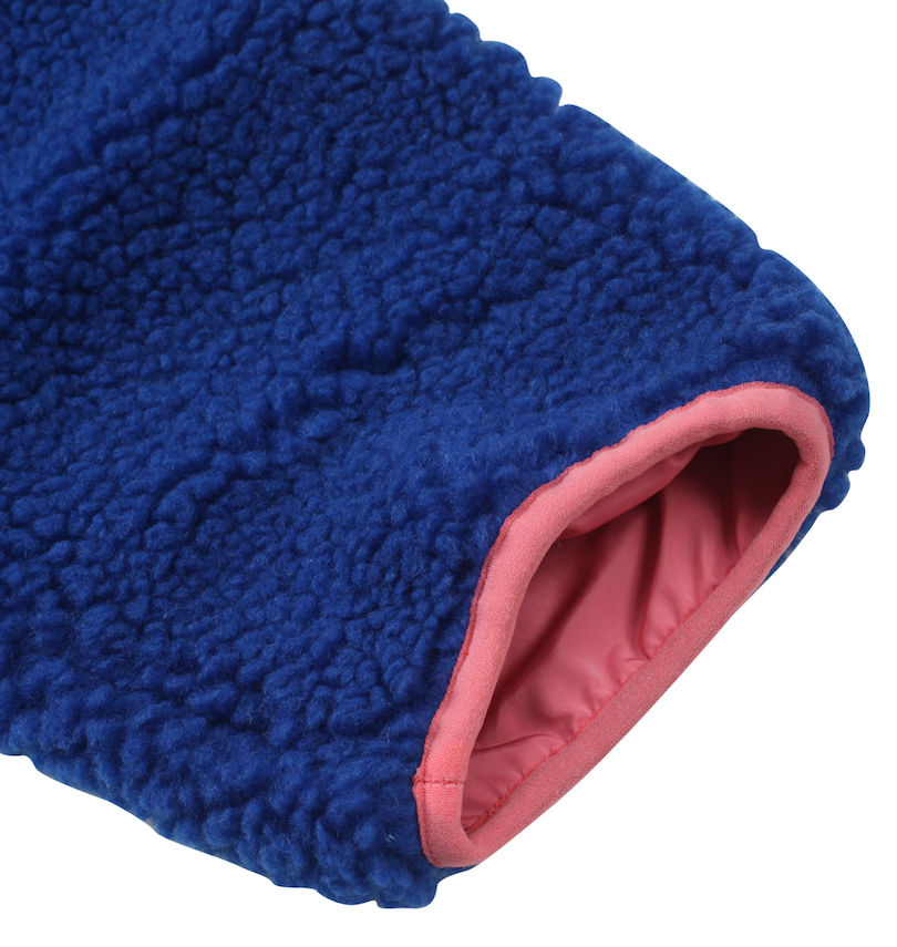 大きいサイズ メンズ RUSTY (ラスティ) シェルパフリーストラックジャケット
                        袖口