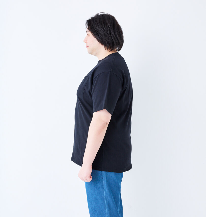 大きいサイズ メンズ Goodwear (グッドウェア) USAコットンポケット付半袖Tシャツ