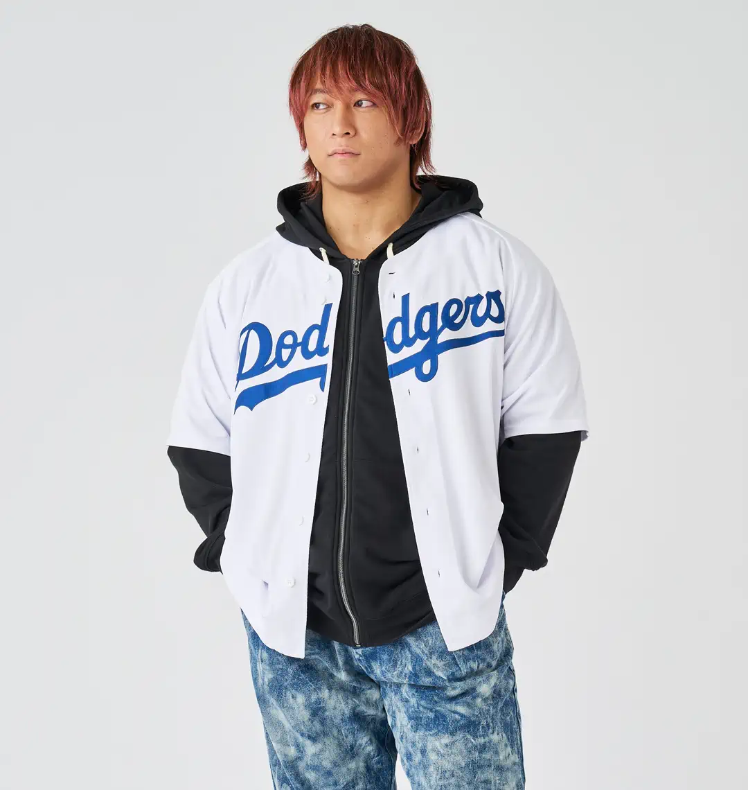 オーバーサイズ　ロサンゼルス・ドジャース ベースボールシャツ3XL 大きいサイズ ロサンゼルス・ドジャースベースボールシャツ | Fanatics