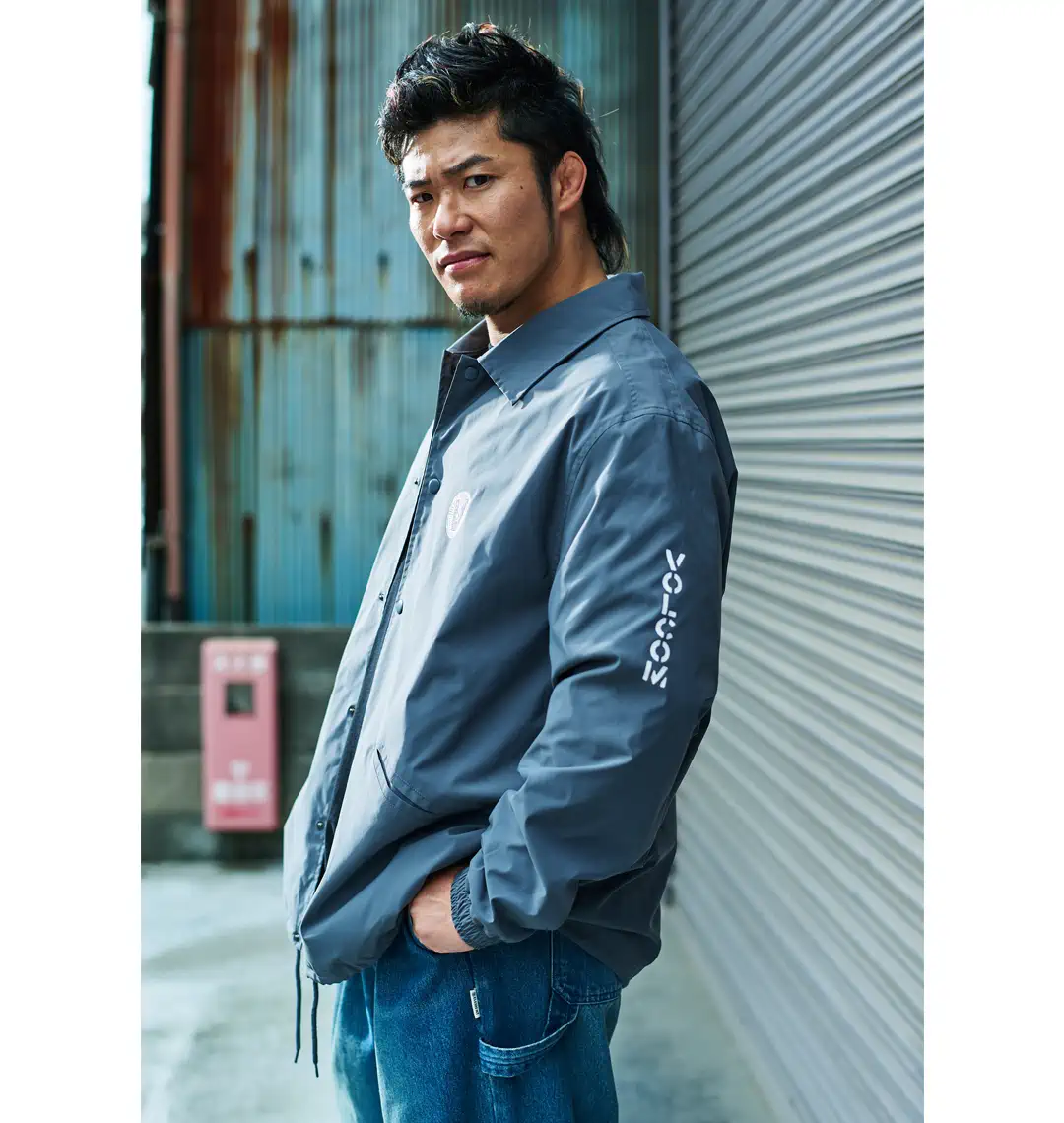 大きいサイズ LONG BEACHコーチジャケット | VOLCOM (ボルコム