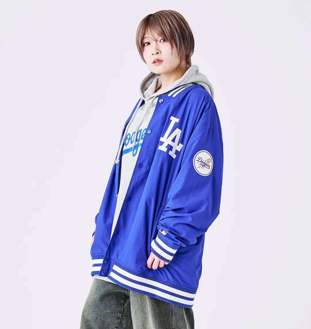大きいサイズ MLBナイロンスタジアムジャケット | Fanatics (ファナ