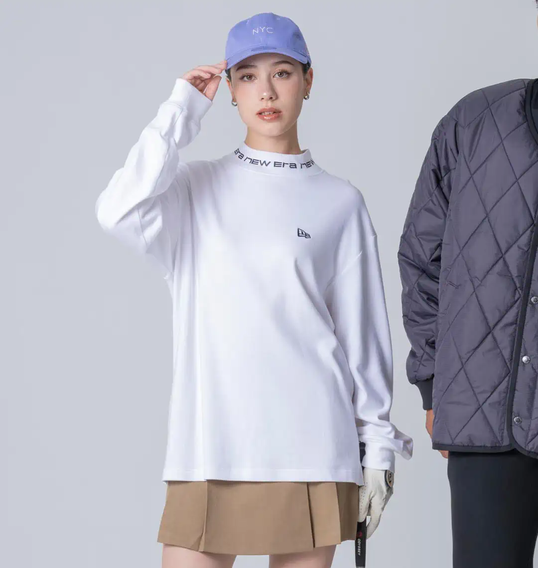 大きいサイズ ハイネックウォーム長袖Tシャツ | NEW ERA GOLF