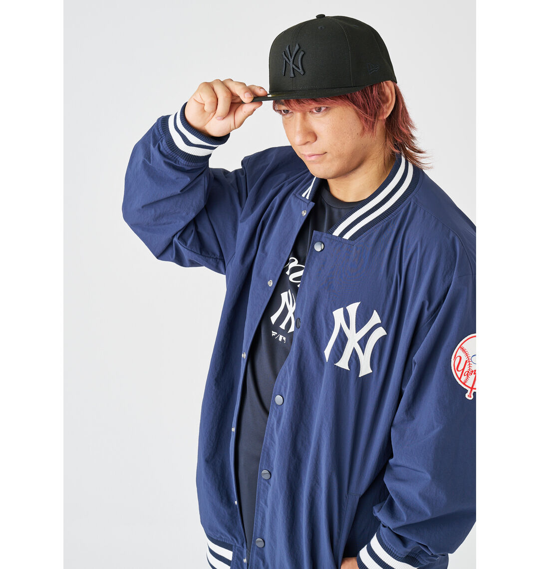 大きいサイズ メンズ Fanatics (ファナティクス) MLBナイロンスタジアムジャケット