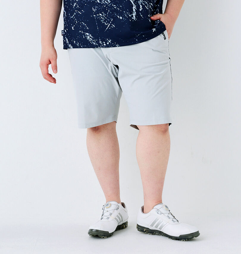 大きいサイズ メンズ FILA GOLF (フィラゴルフ) 8WAYストレッチツイルハーフパンツ
                        身長：182cm/ウエスト：114cm/着用サイズ：3L