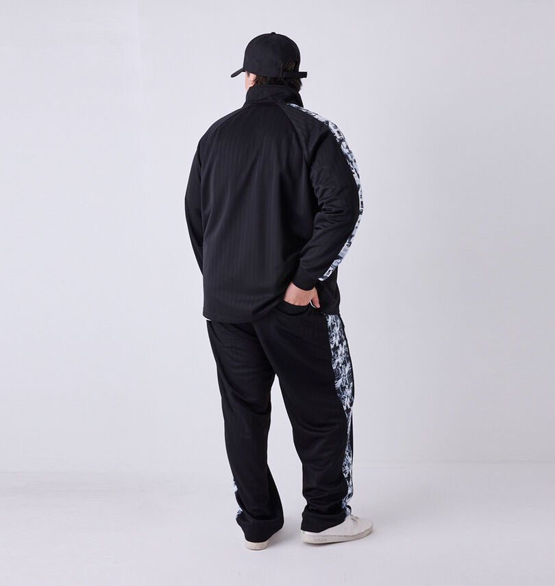 大きいサイズ メンズ Mc.S.P (エムシーエスピー) モザイクプリント切替ジャージセット