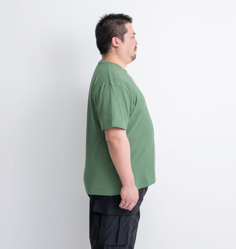 大きいサイズ メンズ Mc.S.P (エムシーエスピー) オーガニックコットンクルーネック半袖Tシャツ