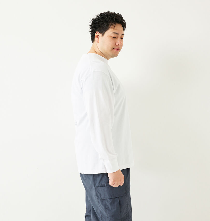 大きいサイズ メンズ NEW ERA (ニューエラ) アーカイブロゴ長袖Tシャツ