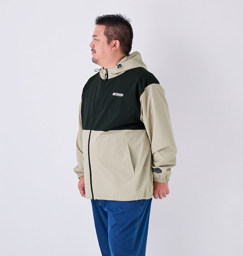 大きいサイズ メンズ OUTDOOR PRODUCTS (アウトドア プロダクツ) デュスポ裏メッシュウインドブレーカー
                        