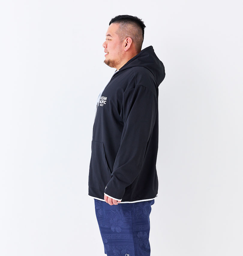 大きいサイズ メンズ OCEAN PACIFIC (オーシャンパシフィック) PEARTEX UV長袖フルジップパーカー
                        