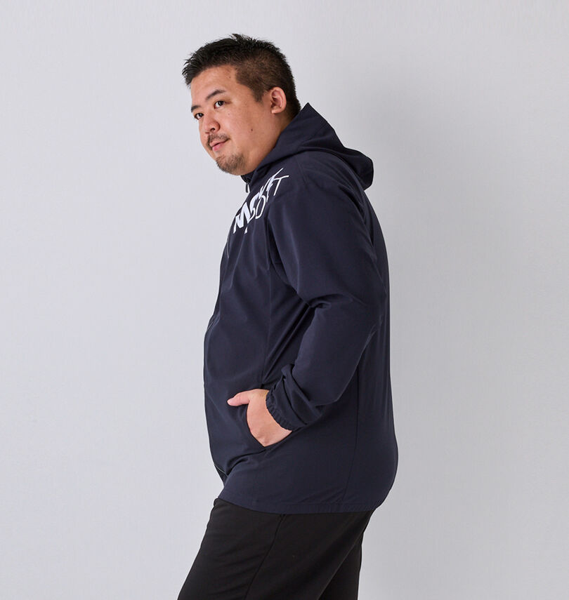 大きいサイズ メンズ MOVESPORT (ムーブスポーツ) AIRY TRANSFER TOUGHフルジップフーディー
                        