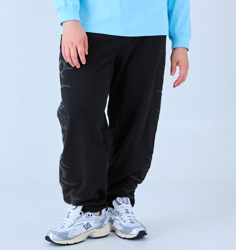 大きいサイズ メンズ GALFY (ガルフィ) 部族系スウェットパンツ
                        身長：182cm/ウエスト：114cm/着用サイズ：3L