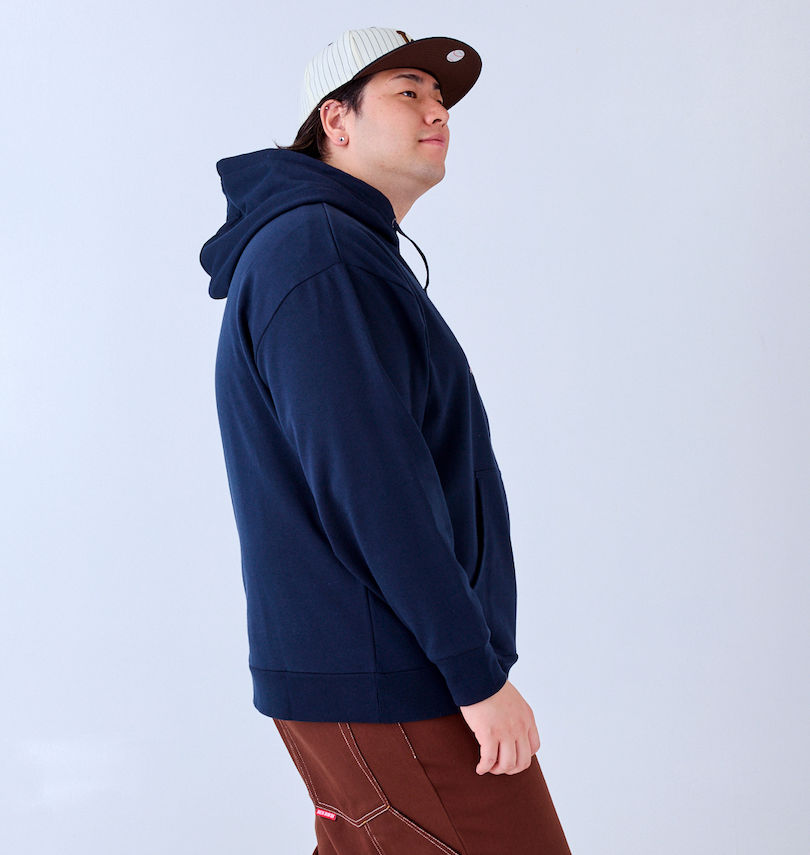 大きいサイズ メンズ VOLKSWAGEN (フォルクスワーゲン) 裏起毛プルパーカー
                        