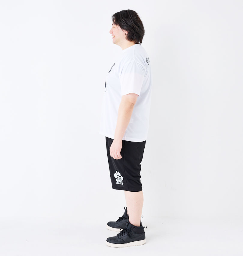 大きいサイズ メンズ 黒柴印和んこ堂 (クロシバジルシワンコドウ) 盆栽半袖Tシャツ+ハーフパンツ
                        