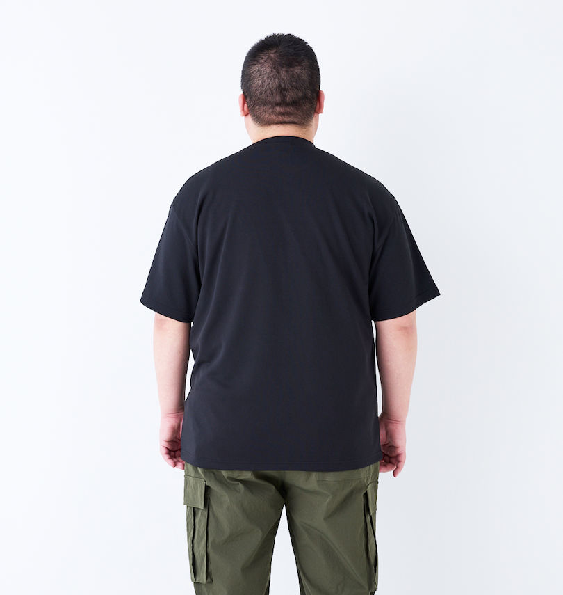 大きいサイズ メンズ 豊天 (ブーデン) プラビブタDRYハニカムメッシュ半袖Tシャツ