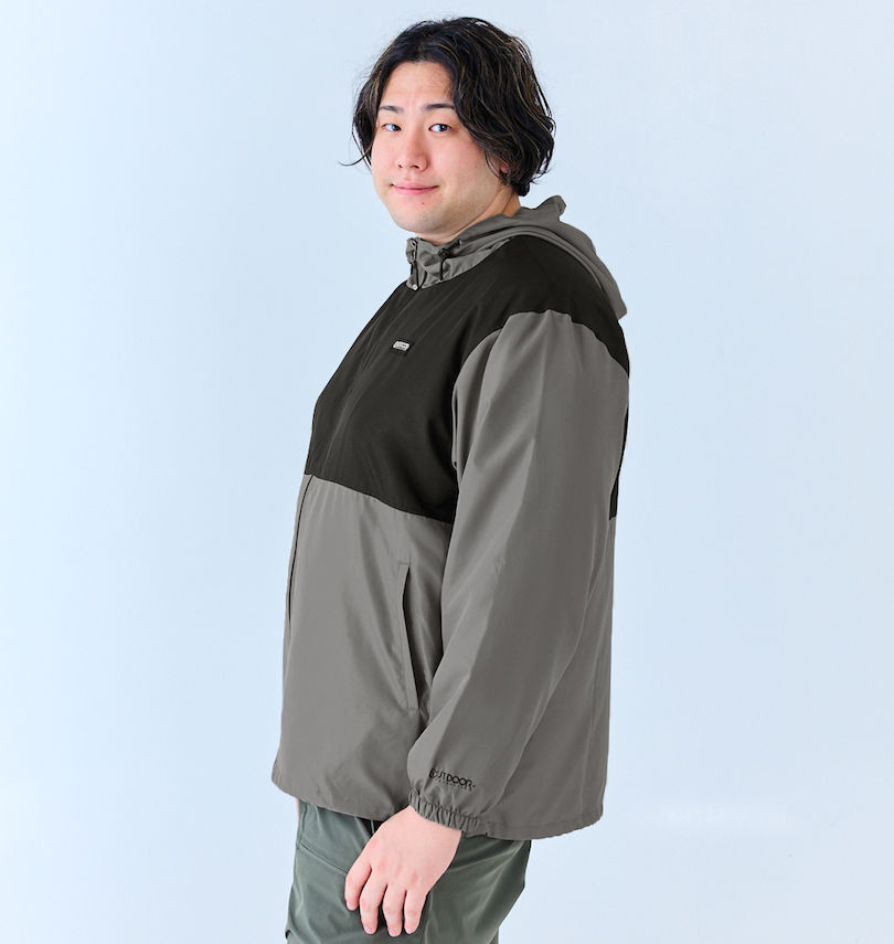 大きいサイズ メンズ OUTDOOR PRODUCTS (アウトドア プロダクツ) フルダルタフタ裏メッシュウインドブレーカー
                        