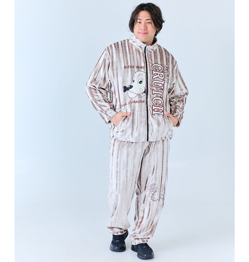 大きいサイズ メンズ GALFY (ガルフィ) ベルボアセット
                        身長：182cm/B：123cm/W：114cm/着用サイズ：3L