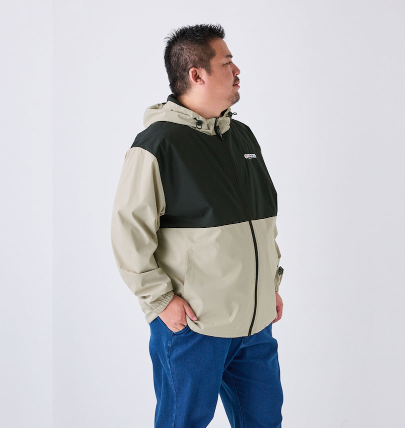 大きいサイズ メンズ OUTDOOR PRODUCTS (アウトドア プロダクツ) デュスポ裏メッシュウインドブレーカー
                        