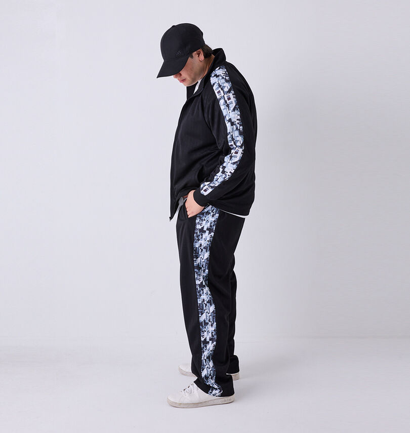 大きいサイズ メンズ Mc.S.P (エムシーエスピー) モザイクプリント切替ジャージセット
